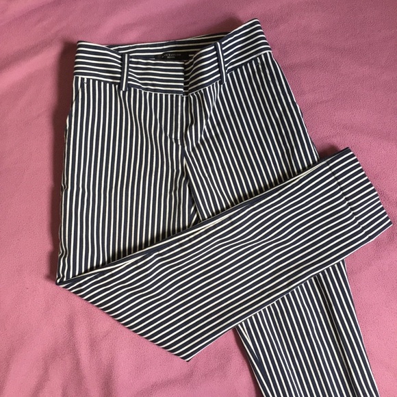 Ann Taylor Striped Pants - Picture 1 of 4